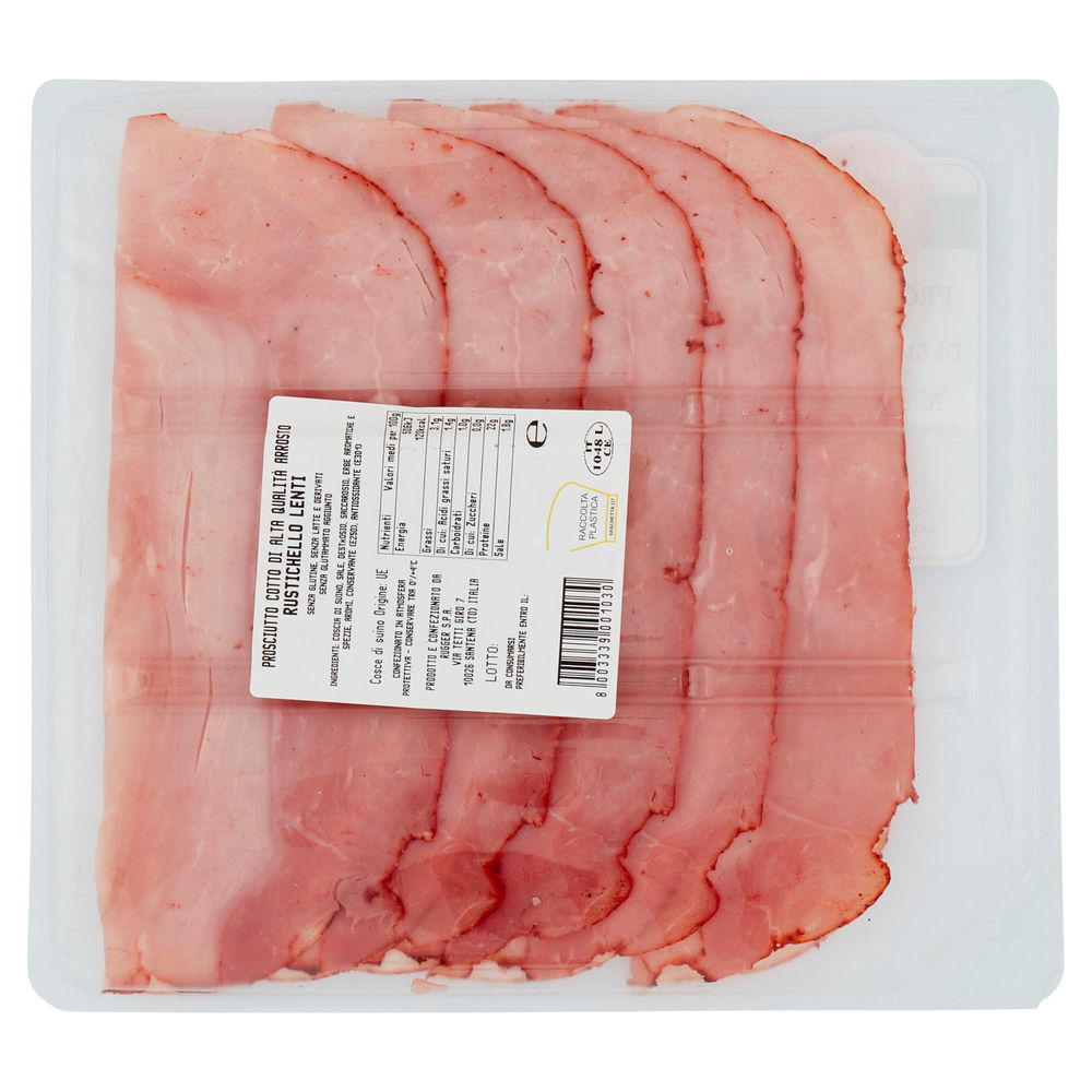 PROSCIUTTO COTTO A/QUALITA' ARROSTO BUONO COME AL BANCO G 130 - 1