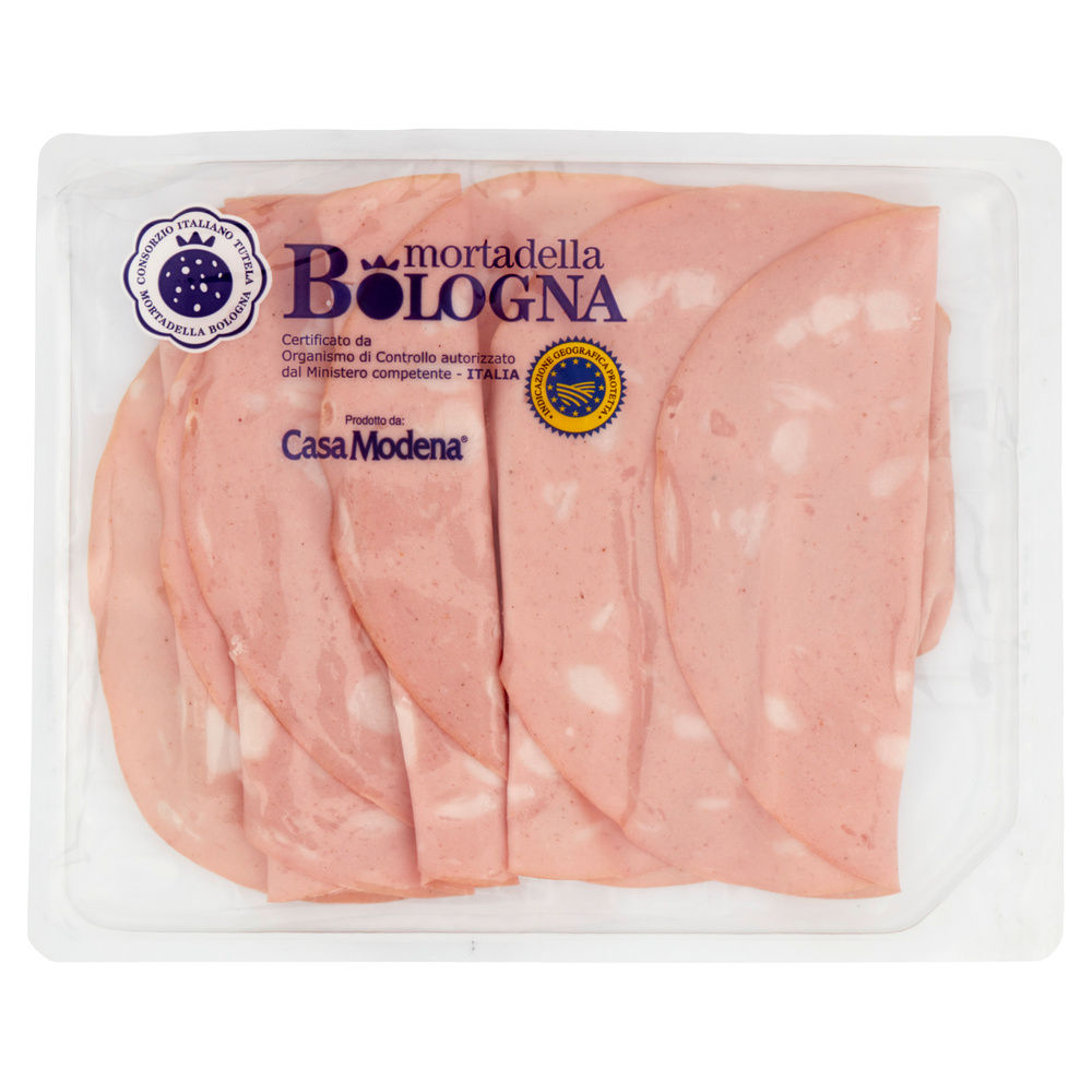 MORTADELLA BOLOGNA IGP CASA MODENA TAKE AWAY BUONO COME AL BANCO G 130 - 2