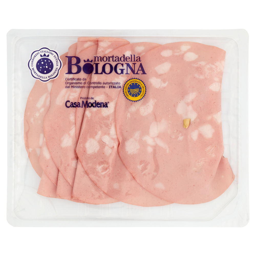 Mortadella bologna igp casa modena c/ pist take away buono come al banco g 130