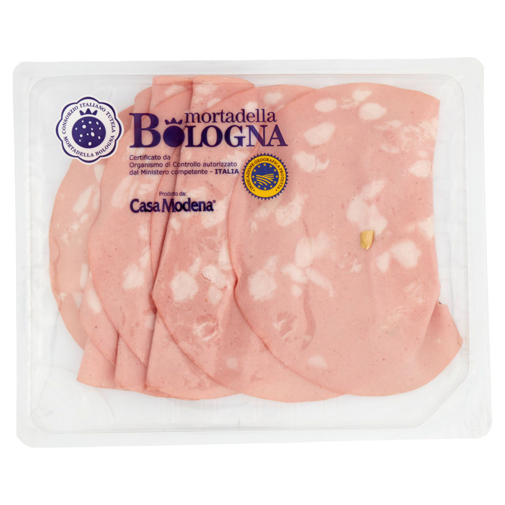 MORTADELLA BOLOGNA IGP CASA MODENA C/ PIST TAKE AWAY BUONO COME AL BANCO G 130 - 2