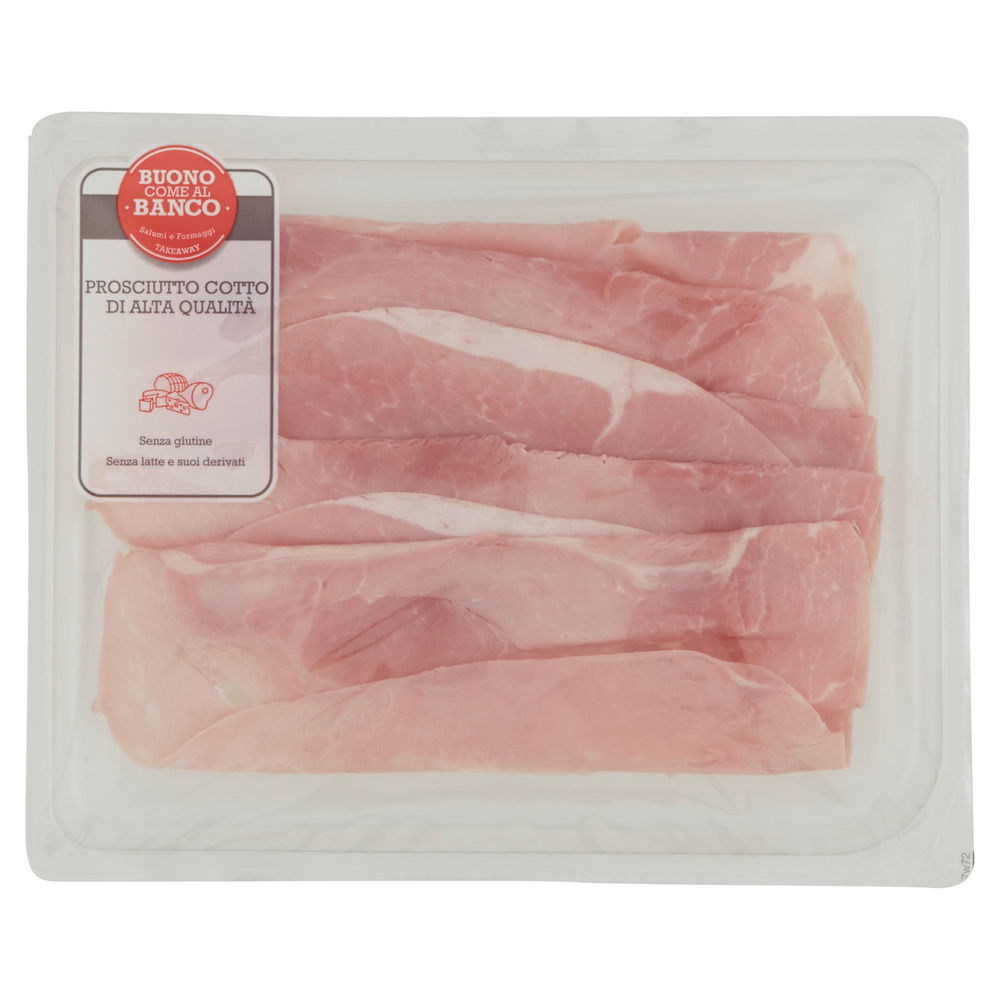 PROSCIUTTO COTTO ALTA QUALITA' REGALE BUONO COME AL BANCO TAKE AWAY G 130 - 2