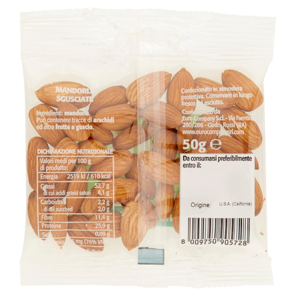 MANDORLE SGUSCIATE EUROCOMPANY BS G 50 - 1