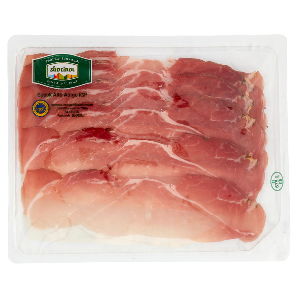 SPECK ALTO ADIGE IGP SENFTER TAKE AWAY BUONO COME AL BANCO G 120 - 2