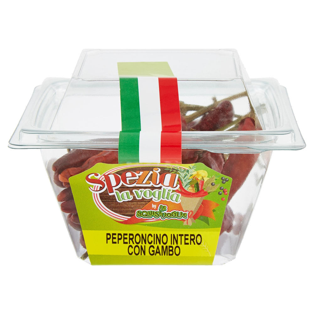 PEPERONCINO INTERO CON GAMBO SPEZIA LA VOGLIA BY LE SQUISIVOGLIE IT I^ VH G 15 - 2