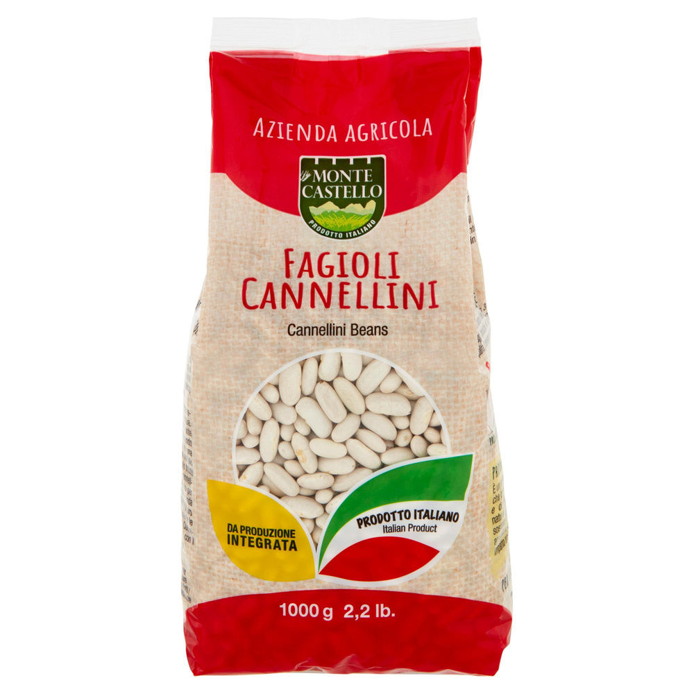 FAGIOLI CANELLINI  MONTE CASTELLO IT SACCHETTO KG 1 - 2