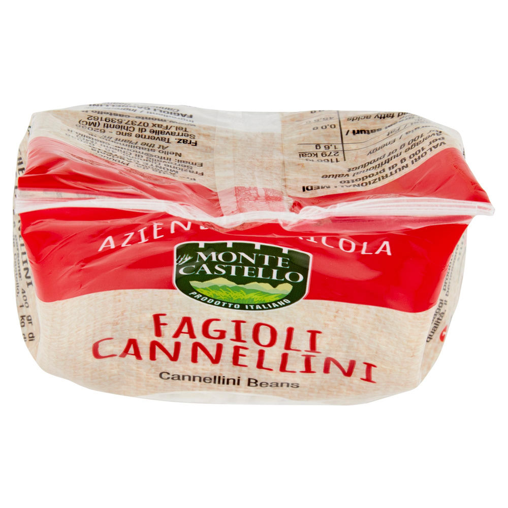 FAGIOLI CANELLINI  MONTE CASTELLO IT SACCHETTO KG 1 - 6