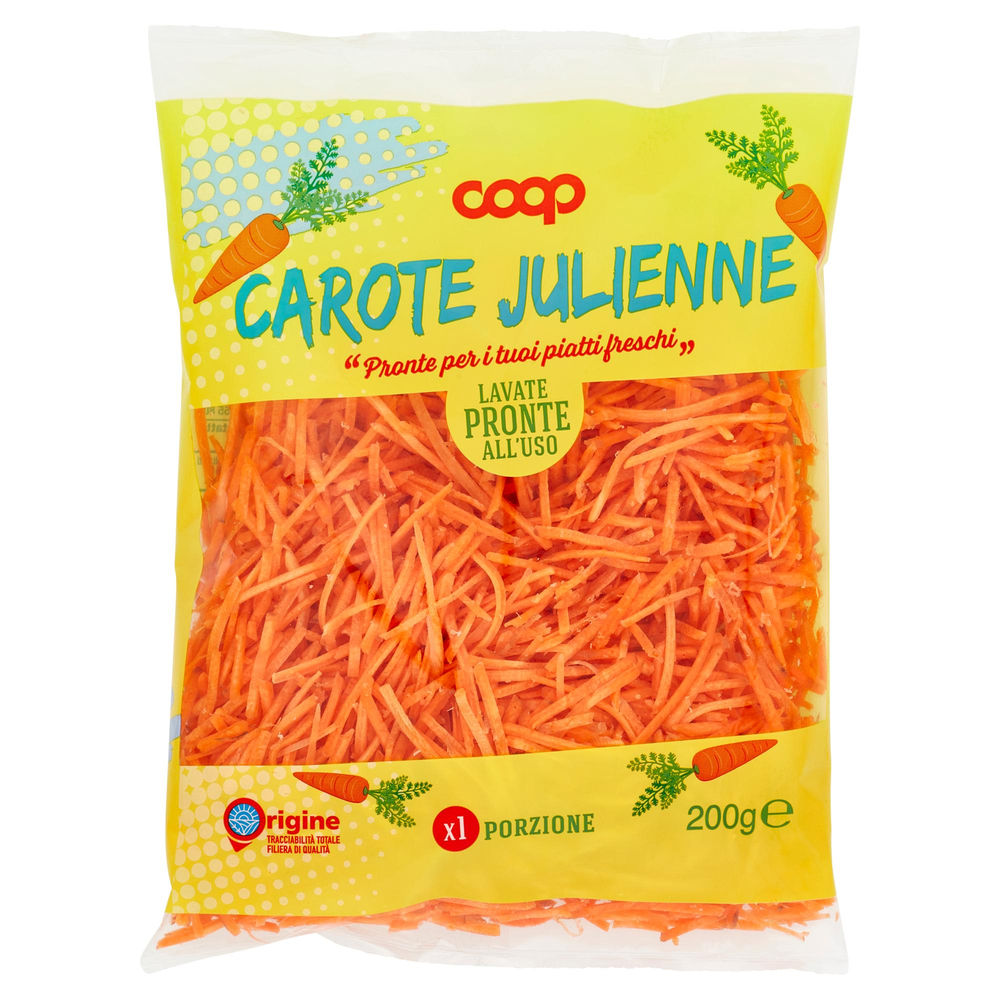 CAROTE JULIENNE COOP ORIGINE IT BS G 200 - 3