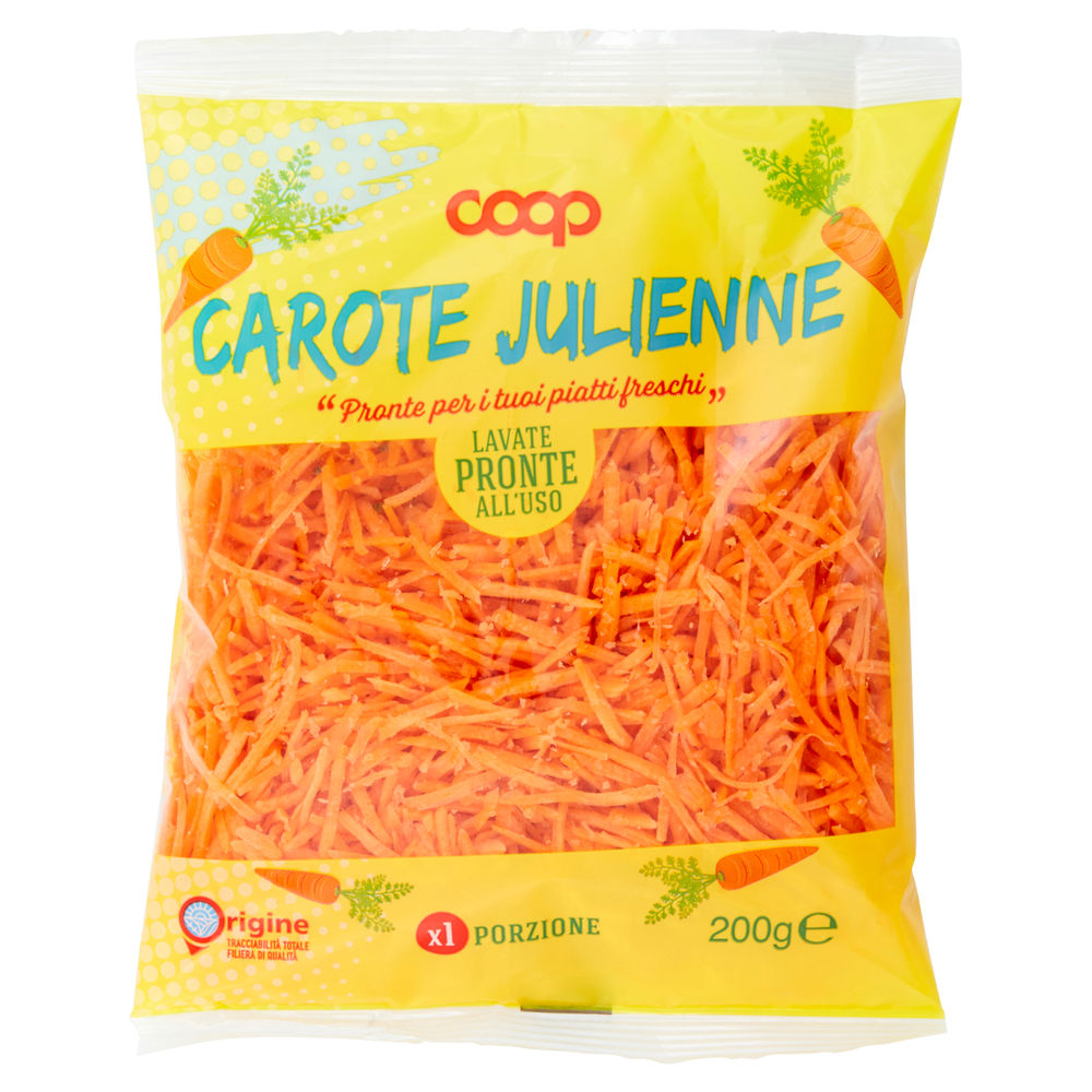 CAROTE JULIENNE COOP ORIGINE IT BS G 200 - 2