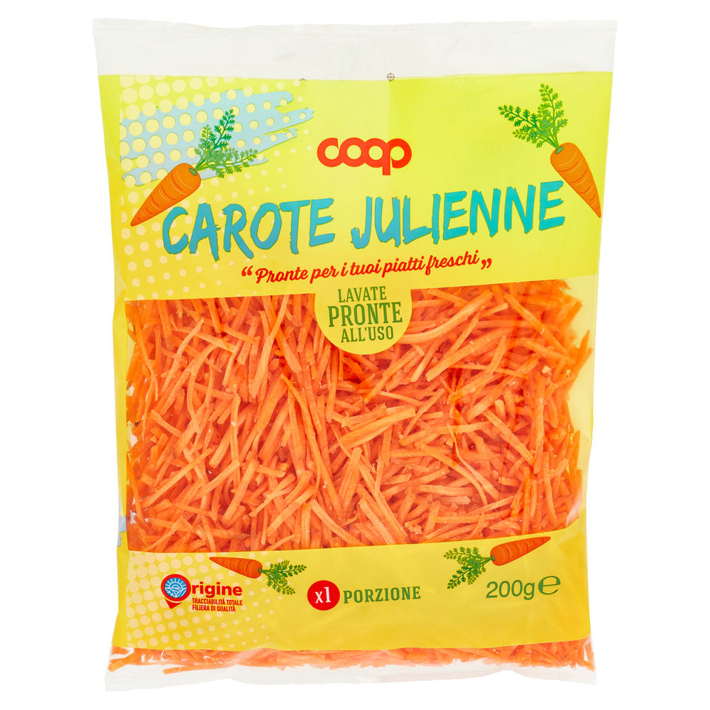 CAROTE JULIENNE COOP ORIGINE IT BS G 200 - 24