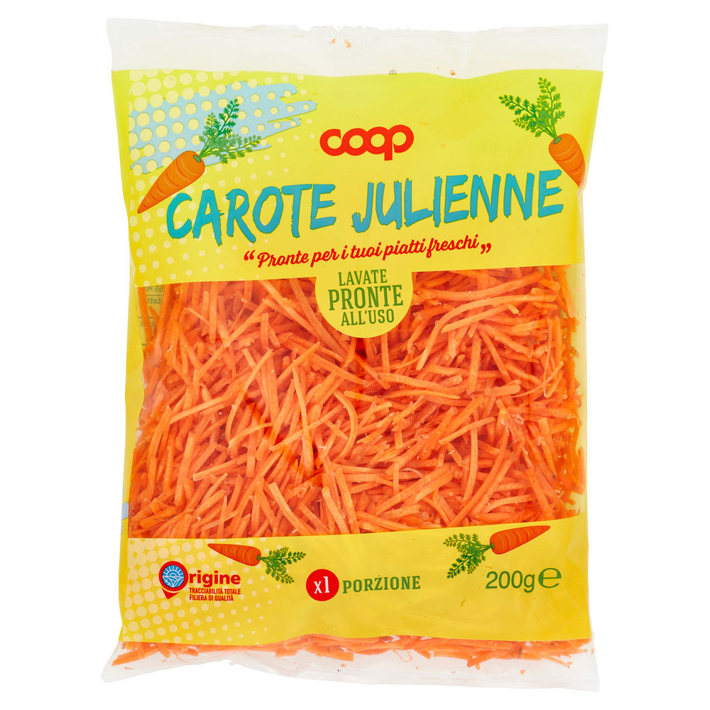 CAROTE JULIENNE COOP ORIGINE IT BS G 200 - 23