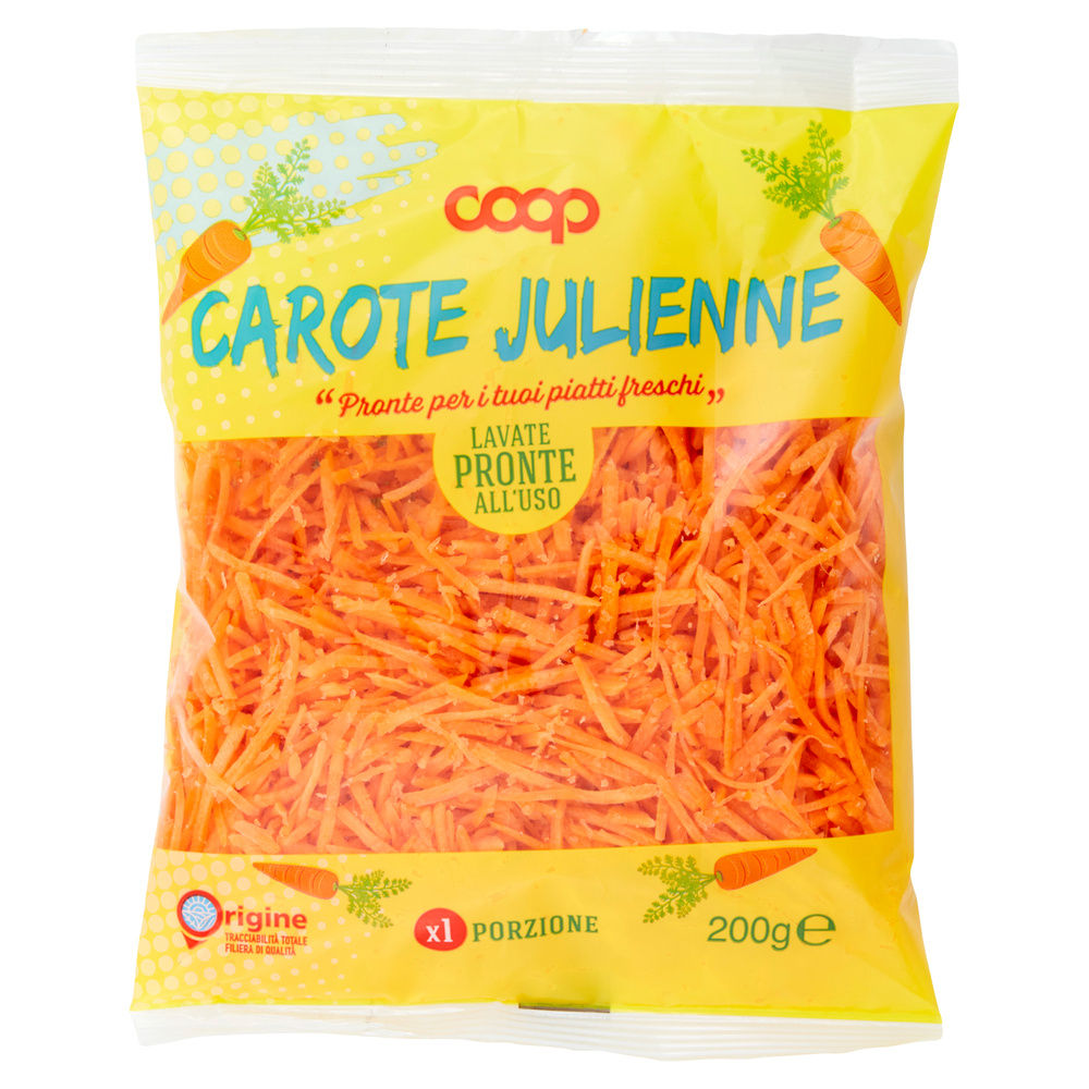 CAROTE JULIENNE COOP ORIGINE IT BS G 200 - 16
