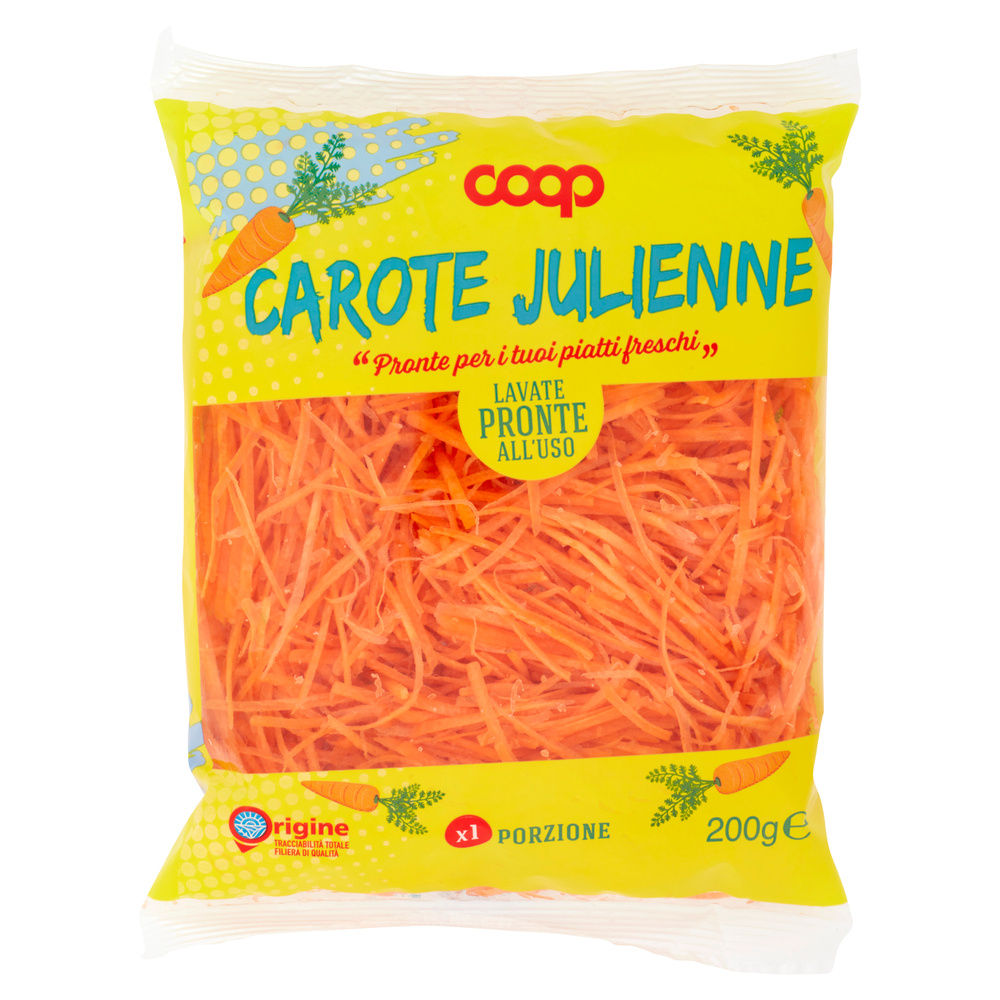 CAROTE JULIENNE COOP ORIGINE IT BS G 200 - 30