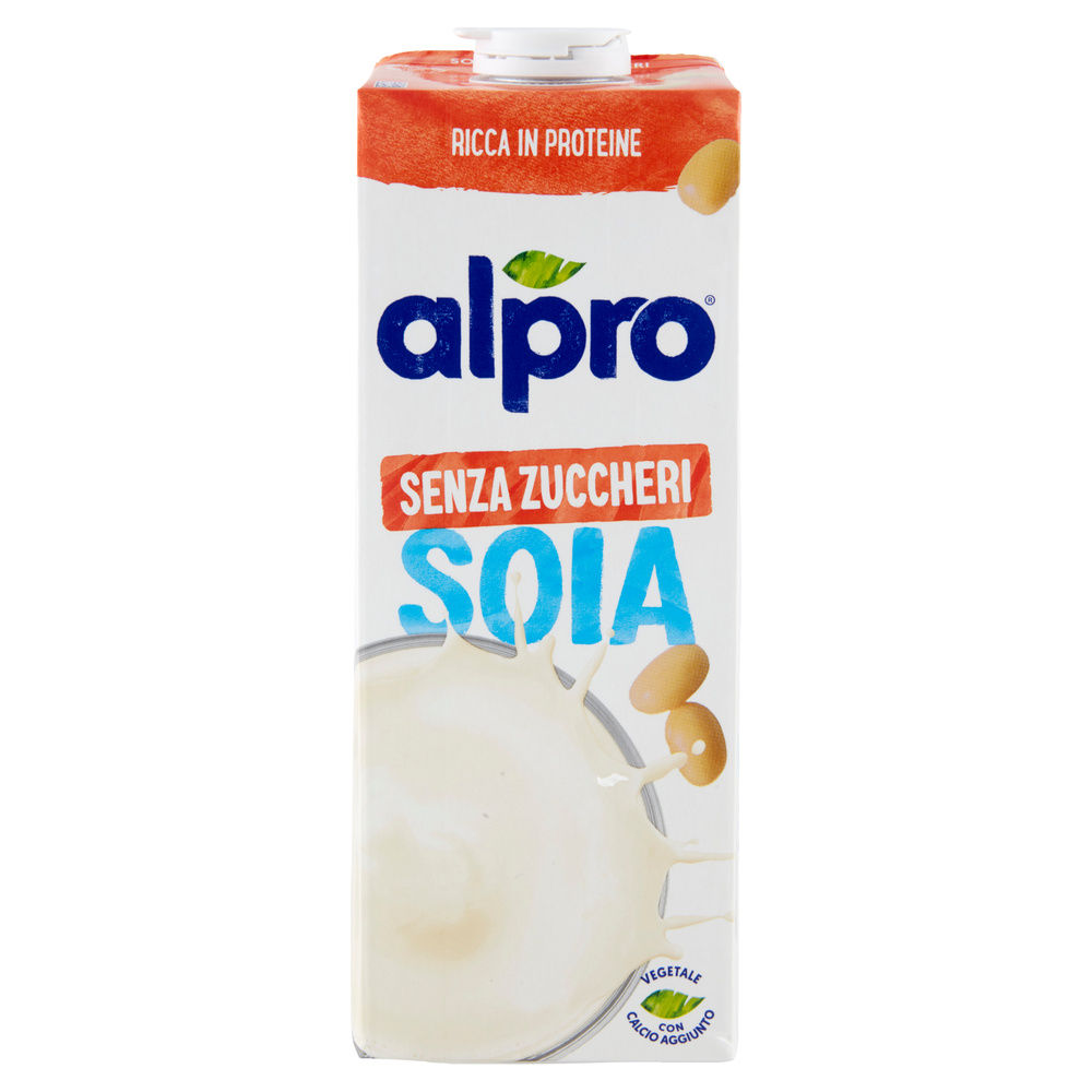 ALPRO DRINK SOIA SENZA ZUCCHERO BRICK L 1 - 4