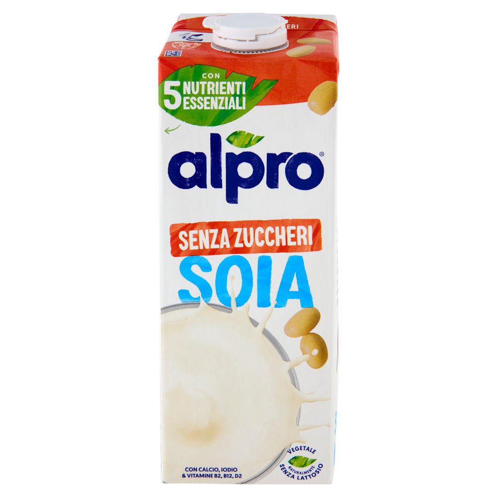 ALPRO DRINK SOIA SENZA ZUCCHERO BRICK L 1 - 9