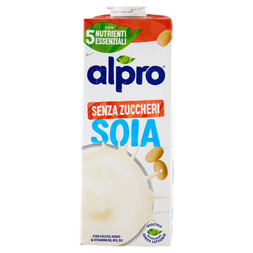 ALPRO DRINK SOIA SENZA ZUCCHERO BRICK L 1 - 10
