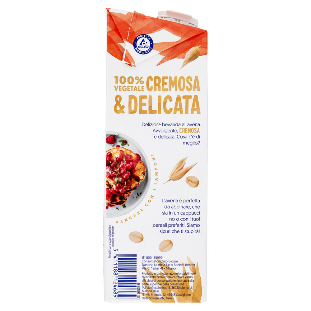 ALPRO DRINK AVENA SENZA ZUCCHERO LT. 1 - 6