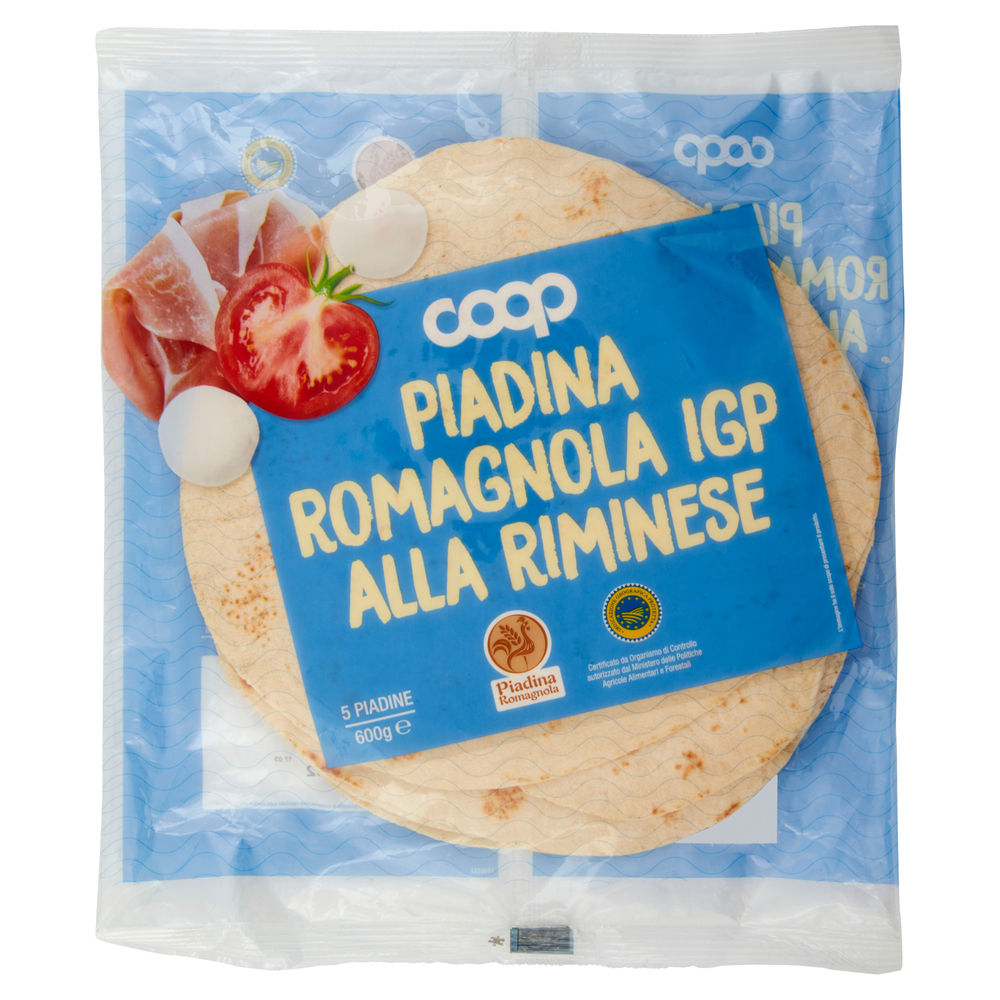 PIADINA ROMAGNOLA ALLA RIMINESE COOP G 600 - 1