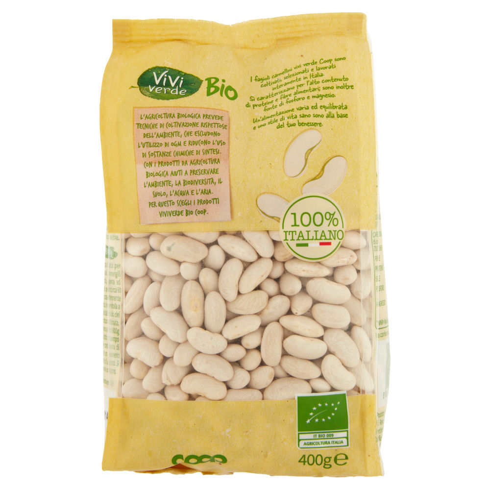 FAGIOLI CANNELLINI VIVI VERDE BIO COOP BS G 400 - 2