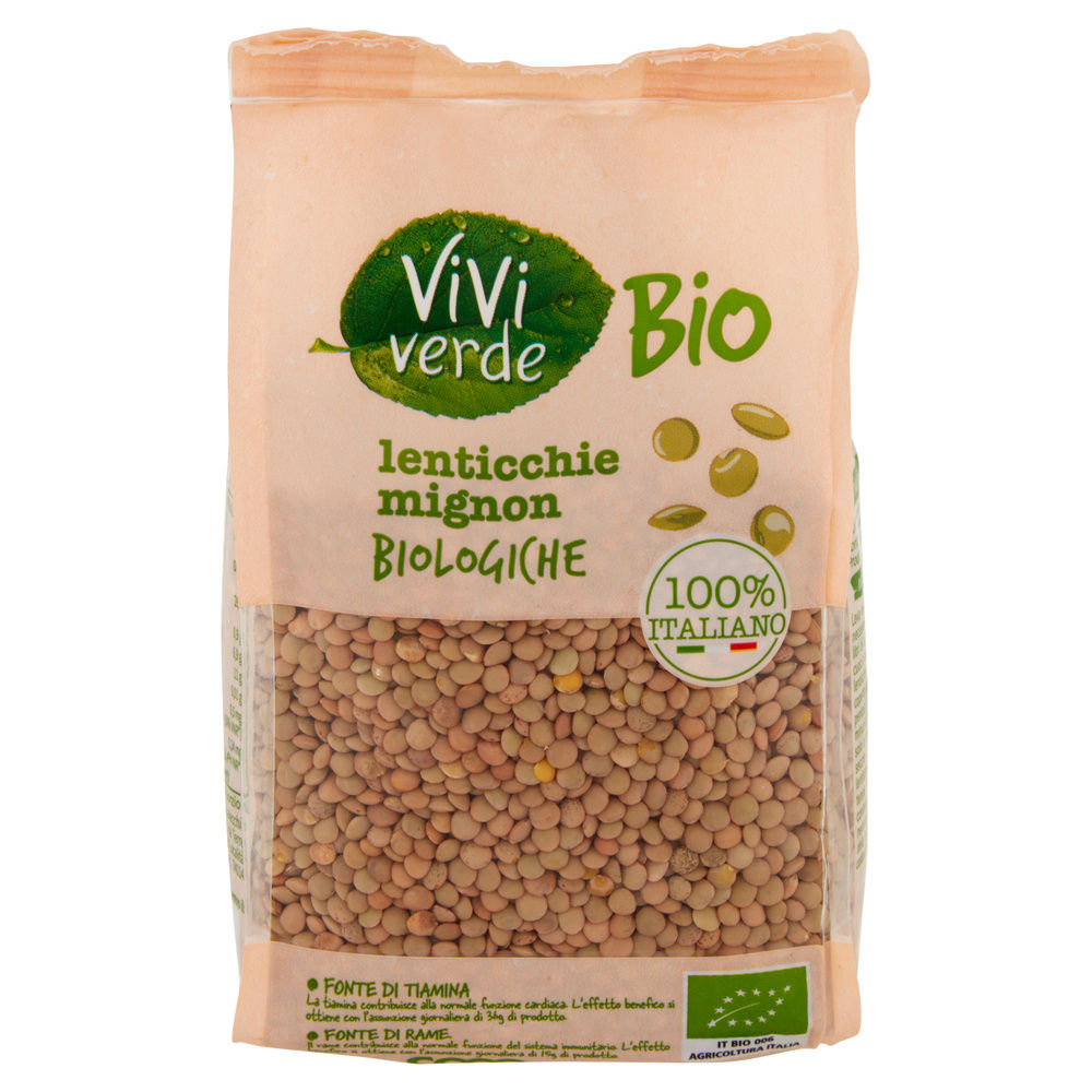 LENTICCHIE MIGNON VIVI VERDE BIO COOP BS G 400 - 8