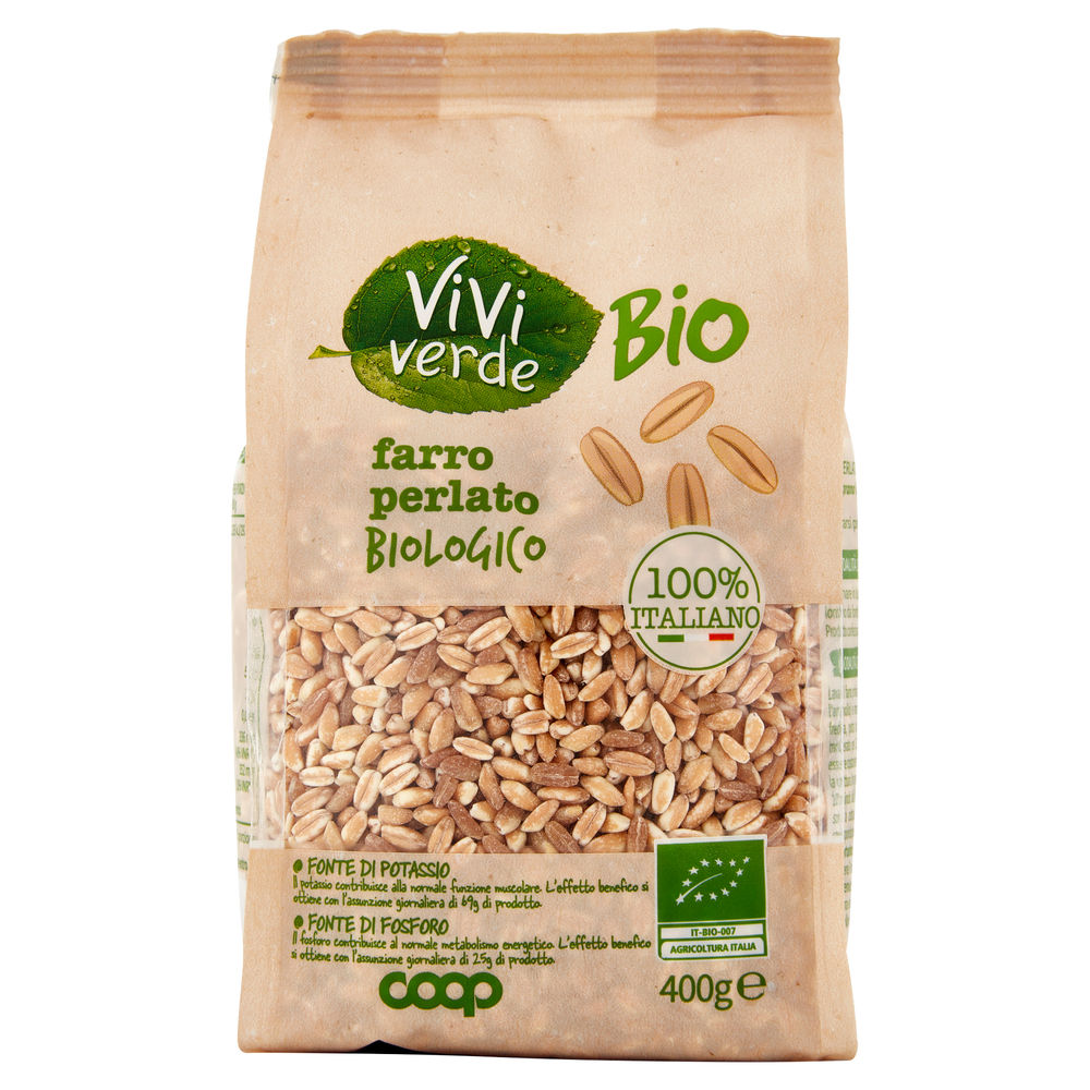 FARRO PERLATO VIVI VERDE BIO COOP BS G 400 - 1