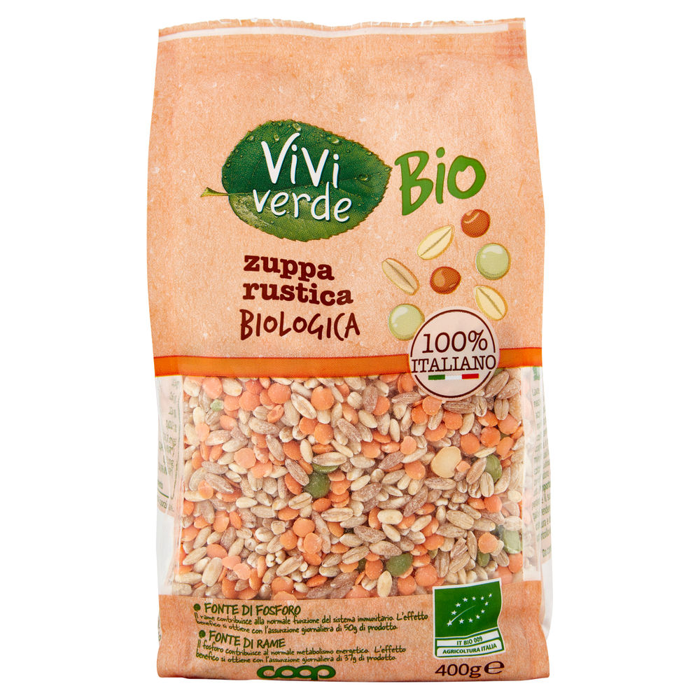 ZUPPA RUSTICA VIVI VERDE BIO COOP BS  G 400 - 1