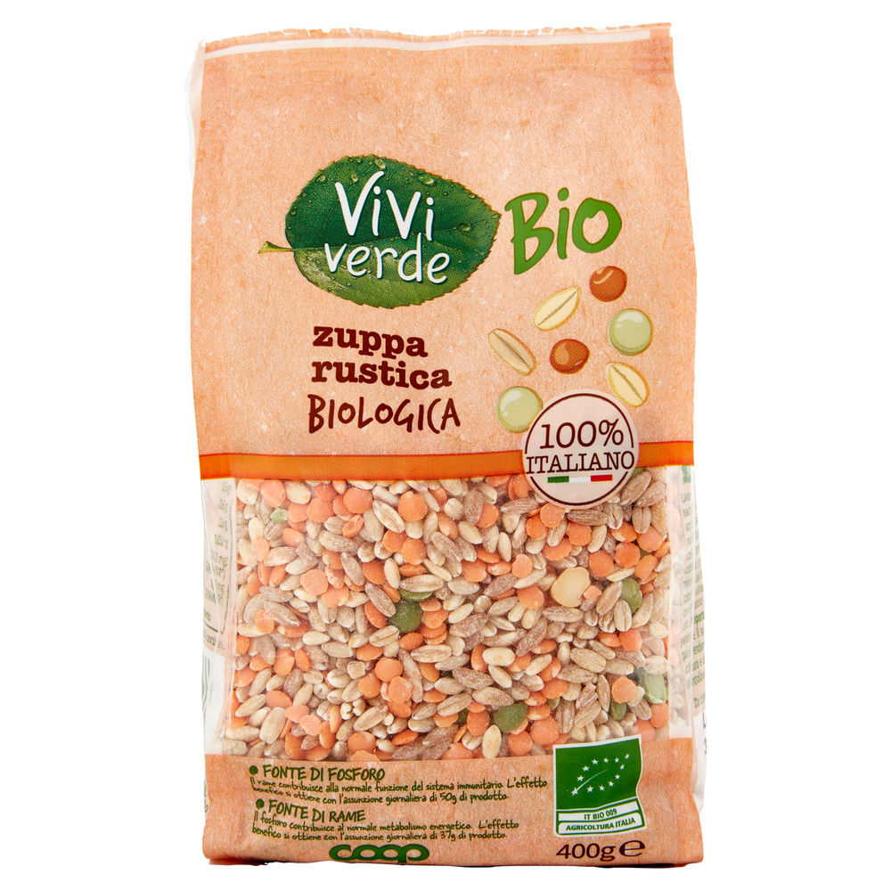 ZUPPA RUSTICA VIVI VERDE BIO COOP BS  G 400 - 15