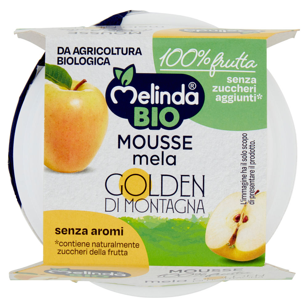 MOUSSE DI MELE BIO MELINDA VASCH. G 100X2 - 0