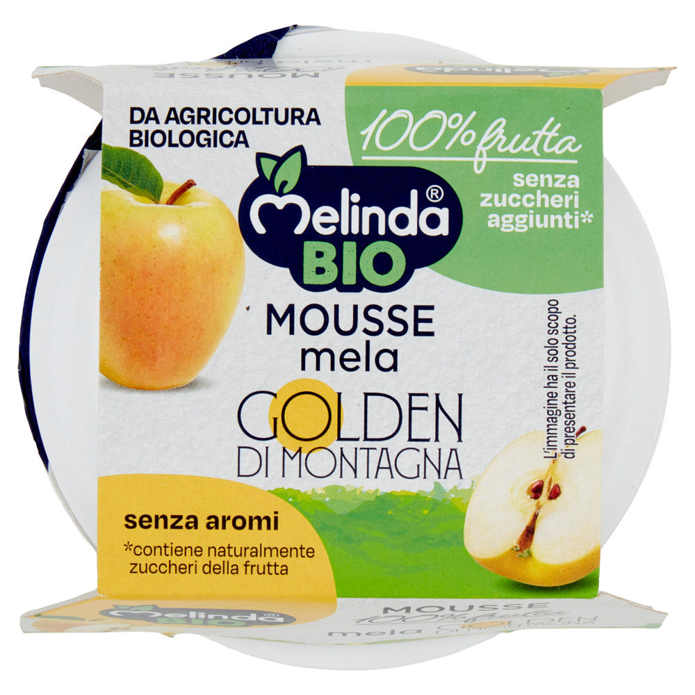 MOUSSE DI MELE BIO MELINDA VASCH. G 100X2 - 3