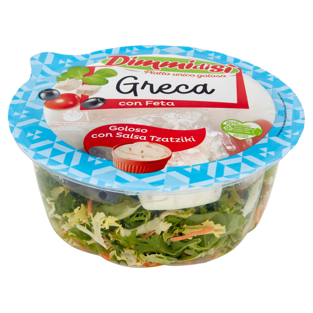 PIATTO UNICO GOLOSO GRECA CON FETA DIMMIDISI' CIOTOLA G 210 - 3