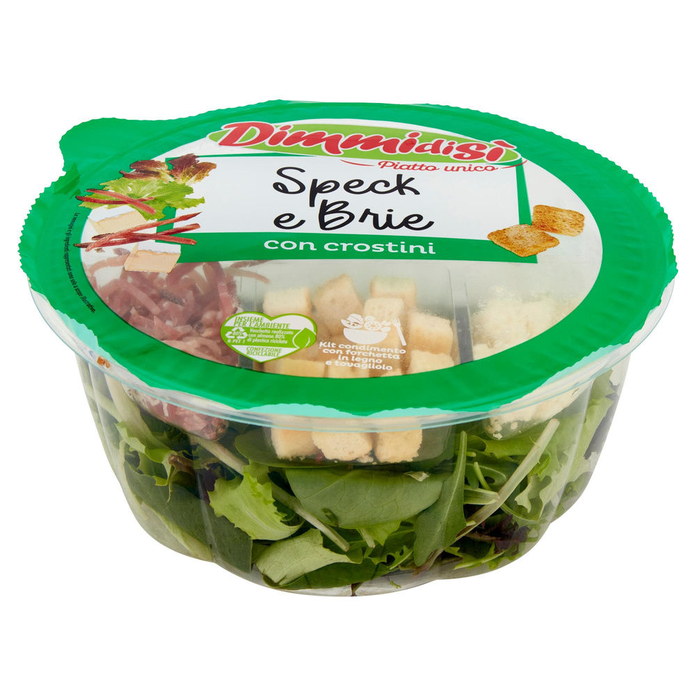PIATTO UNICO SPECK E BRIE CON CROSTINI DIMMIDISI' CIOT G 120 - 3