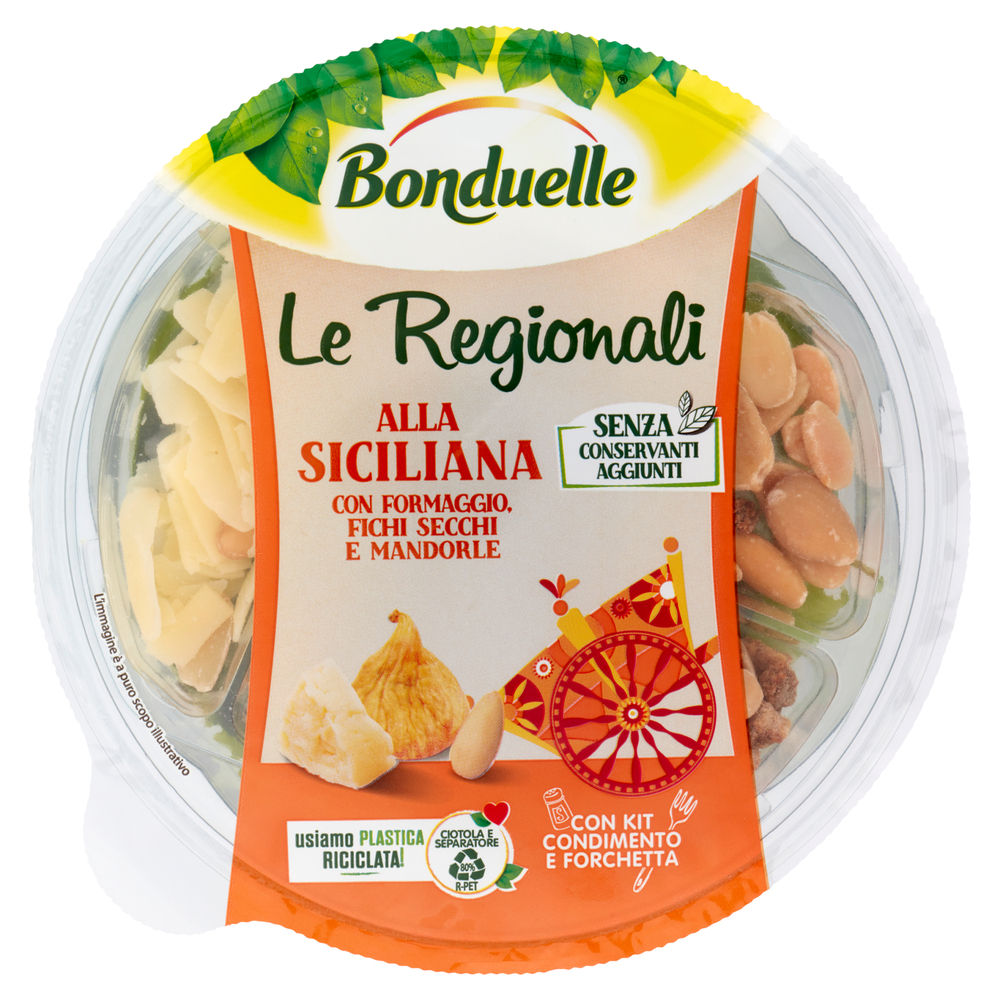 LE REGIONALI RICETTA ALLA SICILIANA BONDUELLE CIOT. G 130 - 0