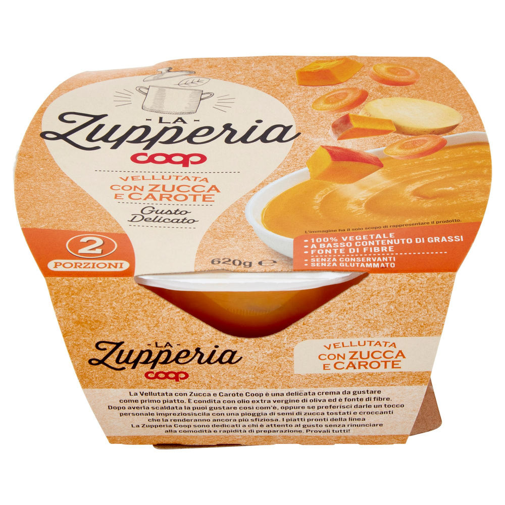 VELLUTATA CON ZUCCA E CAROTE COOP CIOT G 620 - 7