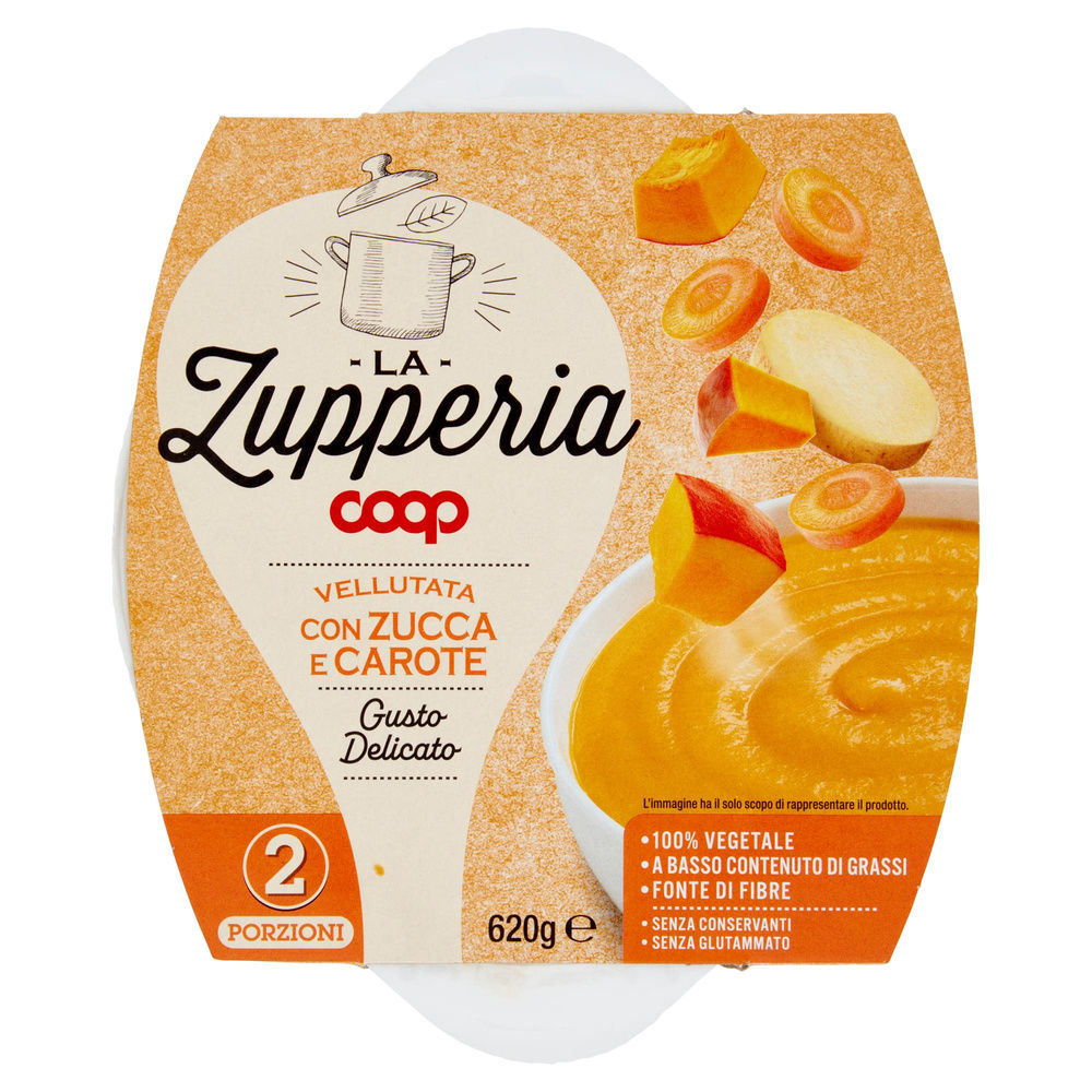 VELLUTATA CON ZUCCA E CAROTE COOP CIOT G 620 - 6