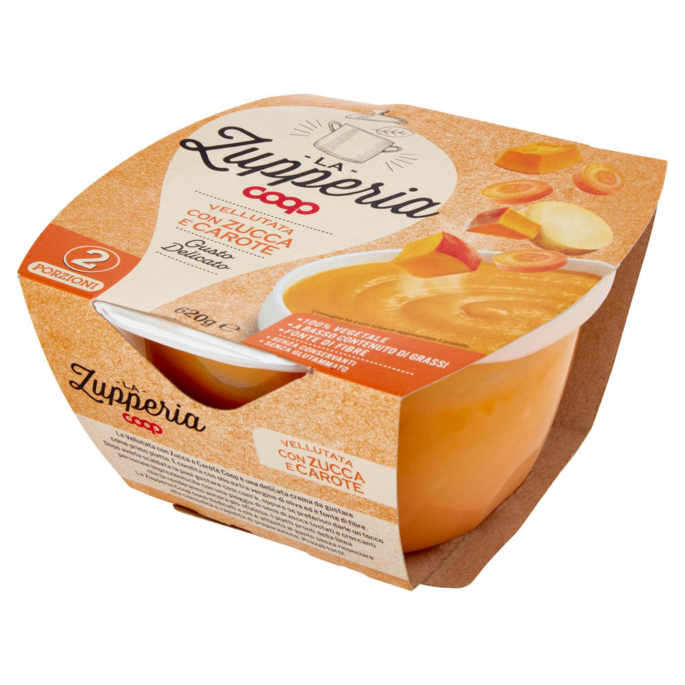 VELLUTATA CON ZUCCA E CAROTE COOP CIOT G 620 - 2