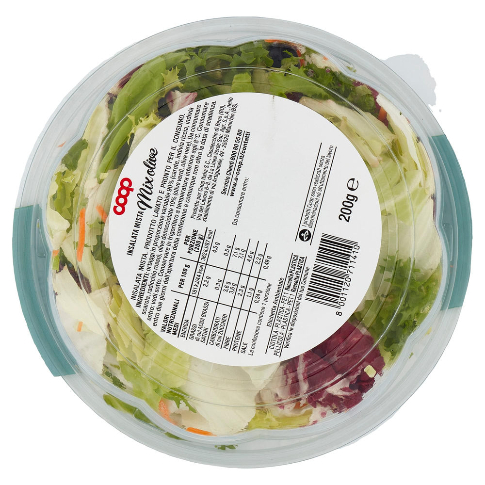 INSALATA MIX GUSTO OLIVE COOP CIOT G 200 - 1