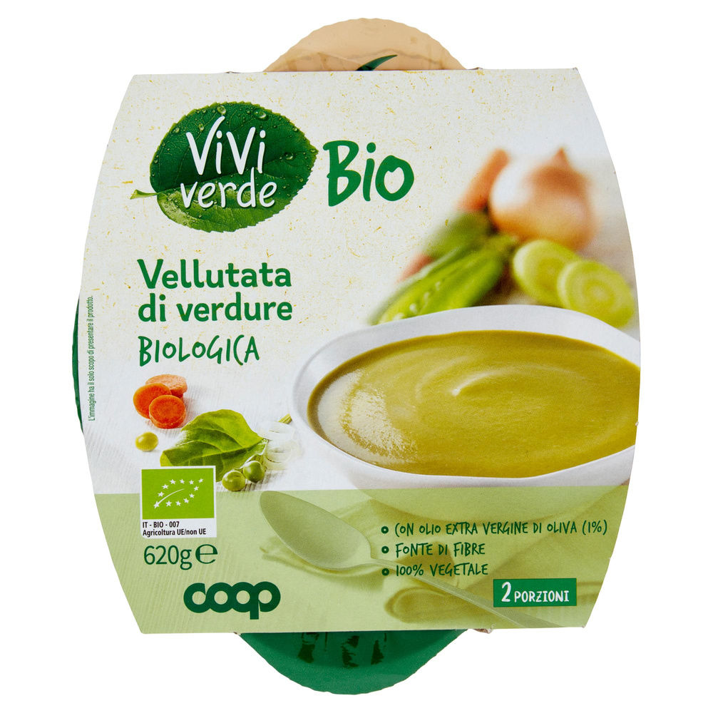 VELLUTATA DI VERDURE VIVI VERDE BIO COOP CIOT G 620 - 6