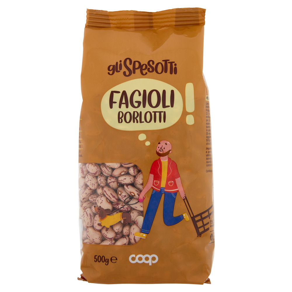 FAGIOLI BORLOTTI GLI SPESOTTI COOP BS G 500 - 1