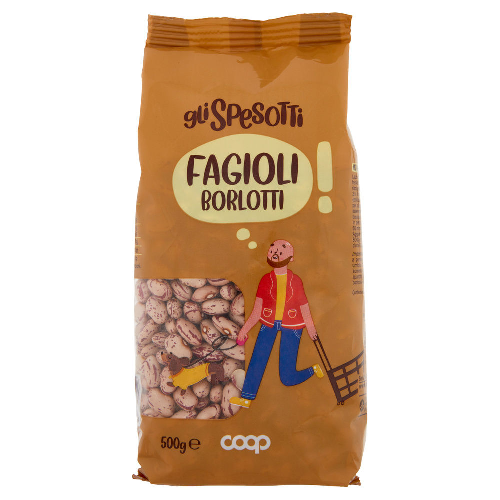 FAGIOLI BORLOTTI GLI SPESOTTI COOP BS G 500 - 17