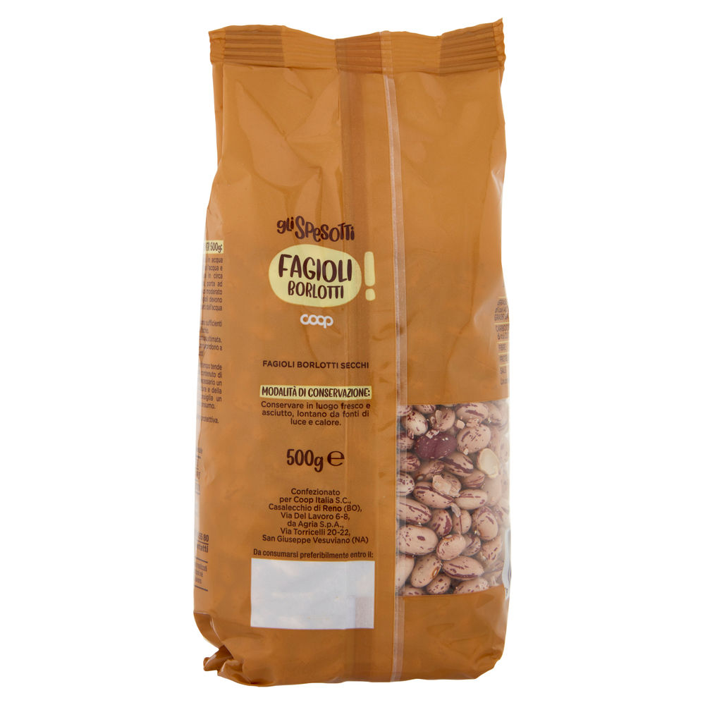 FAGIOLI BORLOTTI GLI SPESOTTI COOP BS G 500 - 2