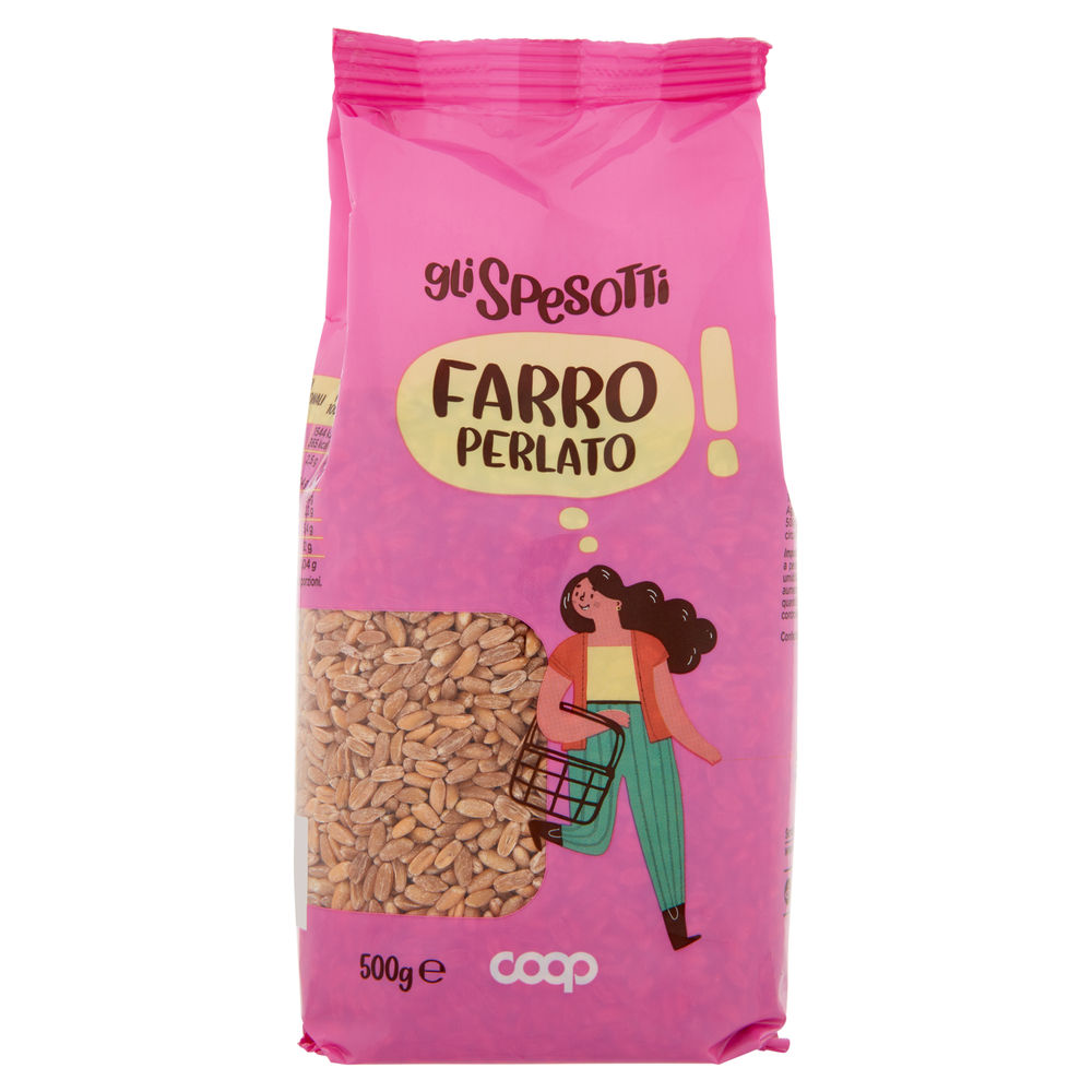 Farro perlato secco gli spesotti coop bs g 500