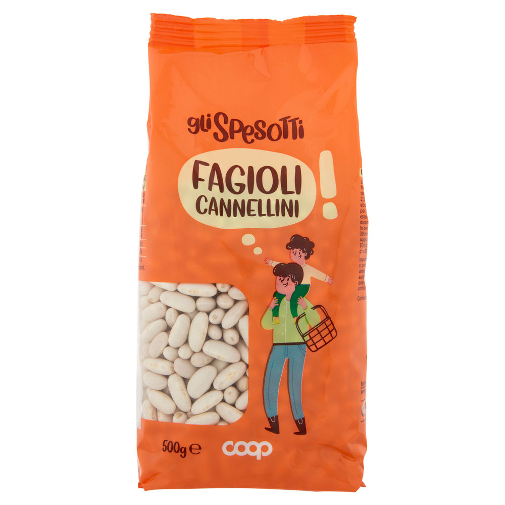 Fagioli cannellini gli spesotti coop bs g 500