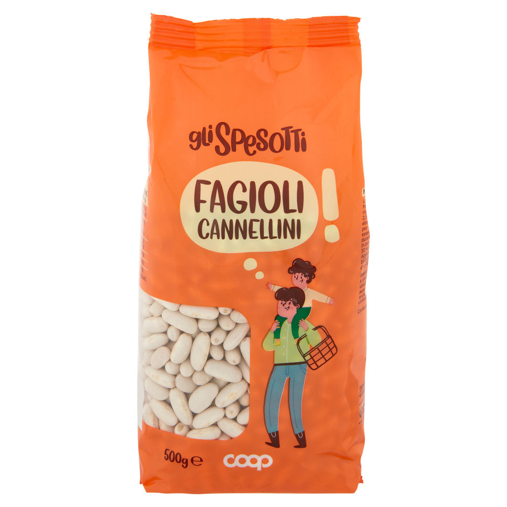 FAGIOLI CANNELLINI GLI SPESOTTI COOP BS G 500 - 15