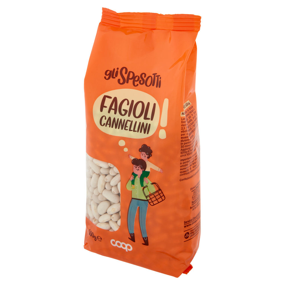 FAGIOLI CANNELLINI GLI SPESOTTI COOP BS G 500 - 12