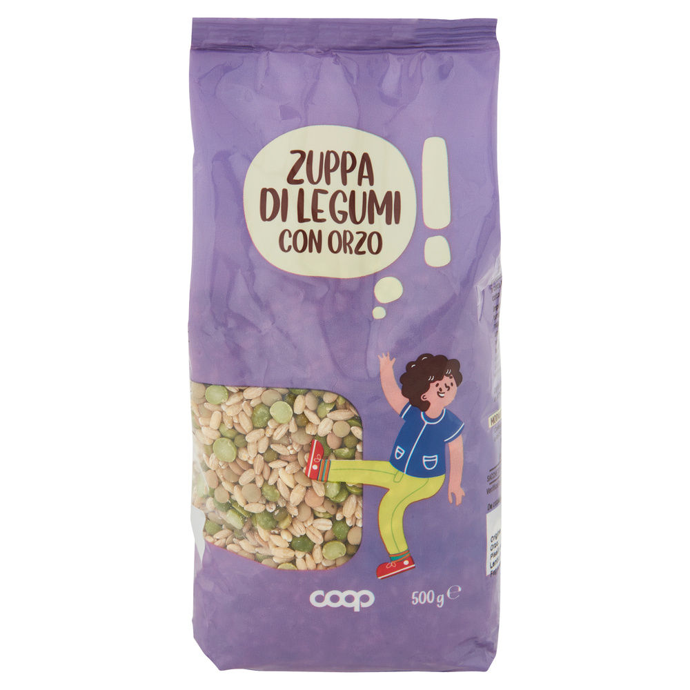 ZUPPA DI LEGUMI CON ORZO GLI SPESOTTI COOP BS G 500 - 8