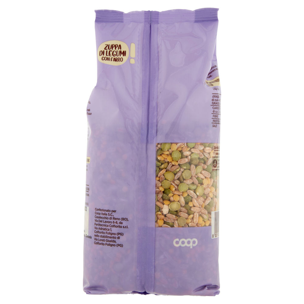 ZUPPA DI LEGUMI CON FARRO GLI SPESOTTI COOP BS G 500 - 3