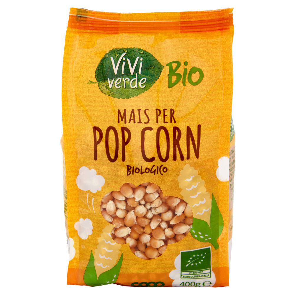 MAIS PER POP CORN VIVI VERDE BIO COOP BS G 400 - 11