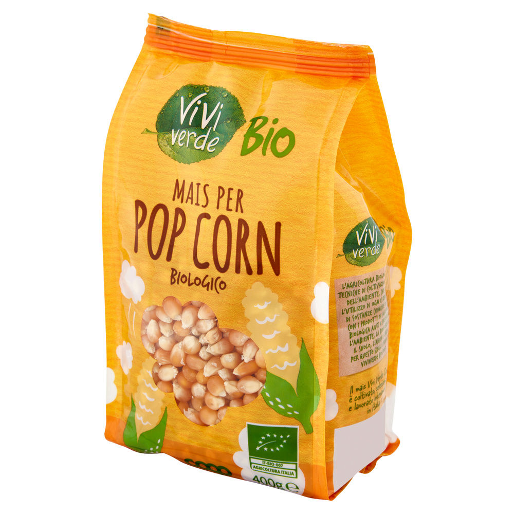 MAIS PER POP CORN VIVI VERDE BIO COOP BS G 400 - 16