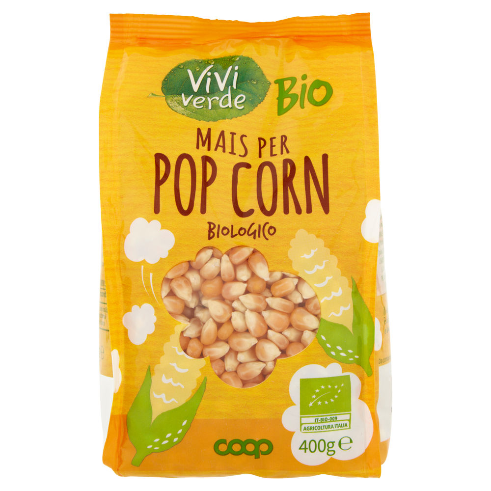 MAIS PER POP CORN VIVI VERDE BIO COOP BS G 400 - 1