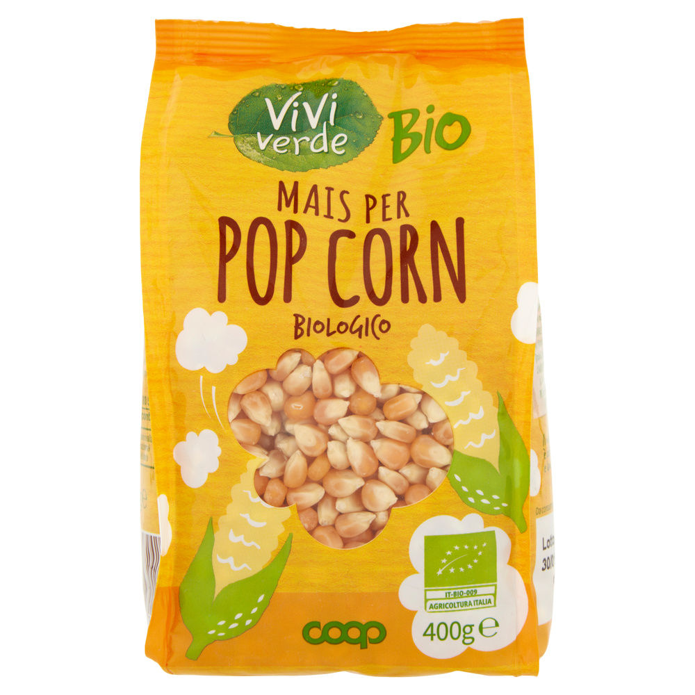 MAIS PER POP CORN VIVI VERDE BIO COOP BS G 400 - 17