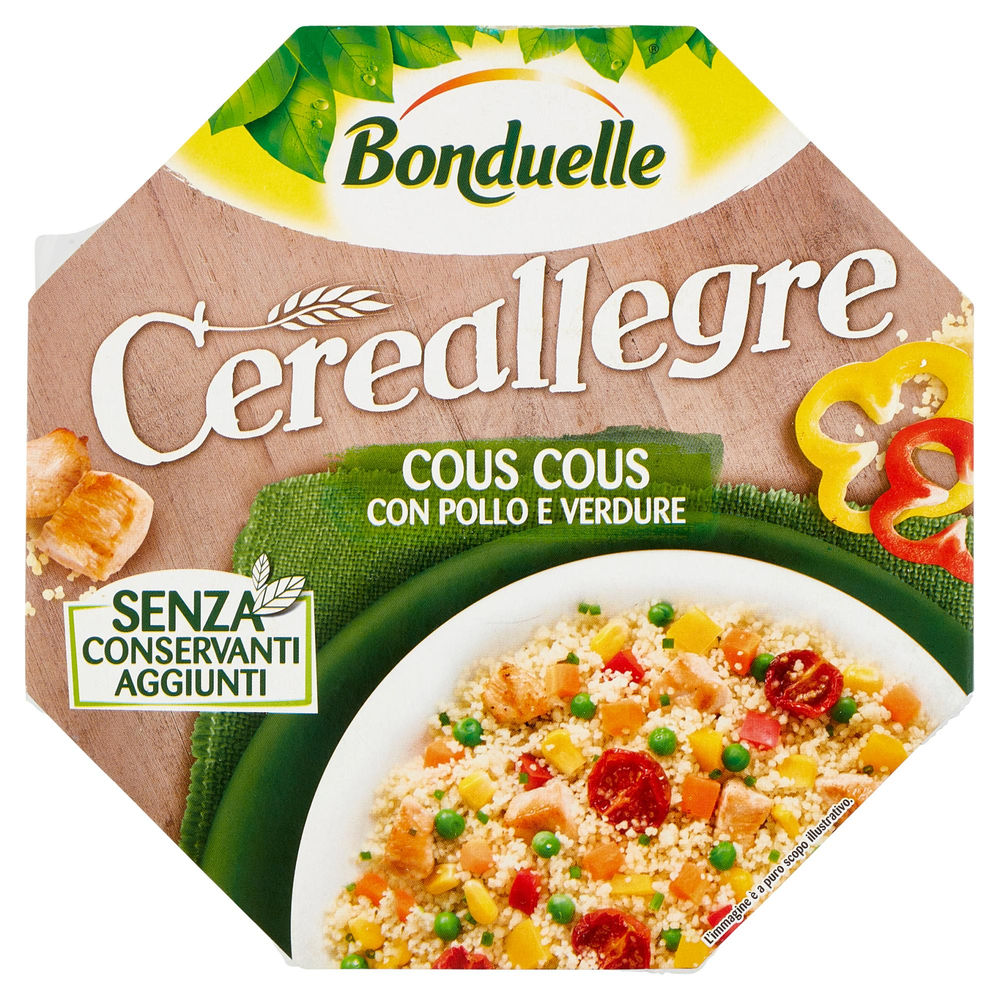 COUS COUS CON POLLO CEREALLEGRE BONDUELLE CIOT G 200 - 0